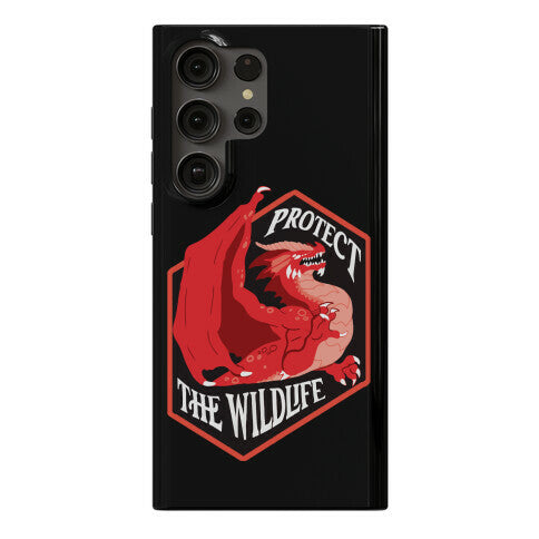 Protect The Wildlife Red Dragon Phone Case